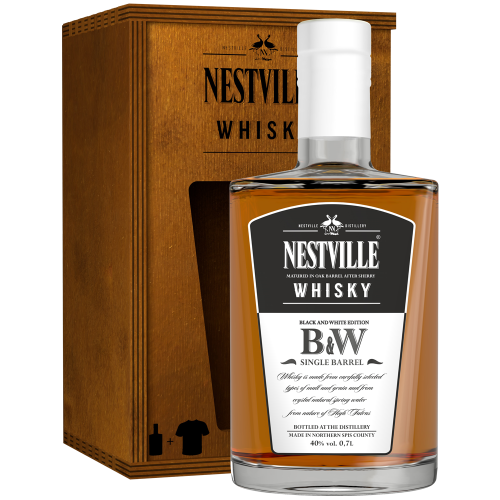 Nestville Whisky Black & White 40% 0,7 l
